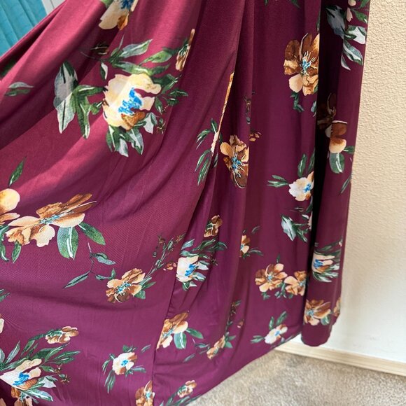 NWT High Slit Floral Maxi - Picture 7 of 8